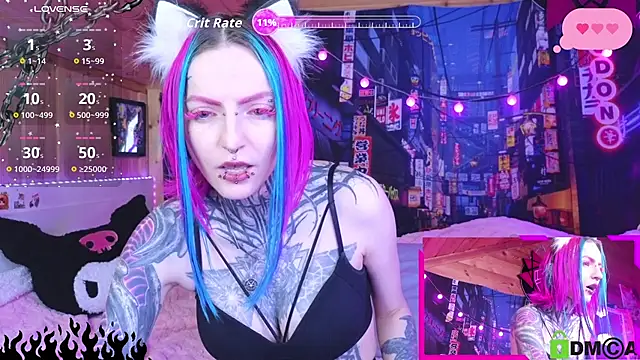 Snapshot of NekoCyber chatting on February 22, 2026, 4:59 am NekoCyber online show from February 22, 2026, 4:59 am