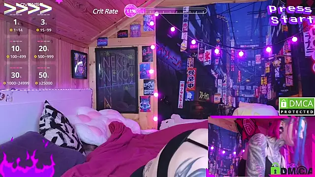 NekoCyber online show from December 2, 2024, 5:10 am