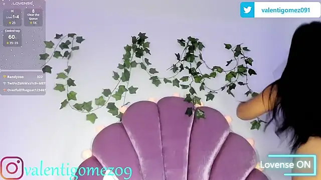 Snapshot of Valetigomez chatting on February 3, 2026, 2:53 am Valetigomez online show from February 3, 2026, 2:53 am