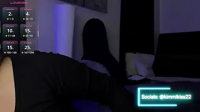 kimmiakiss22 online show from October 6, 2025, 11:05 pm