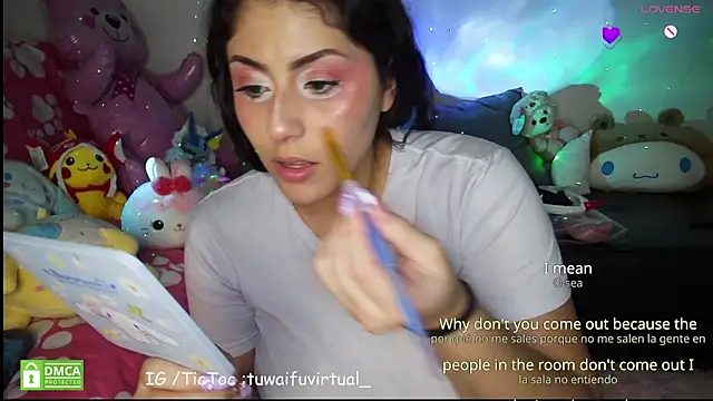 TuWaifuVirtual1 online show from March 20, 2026, 12:11 am