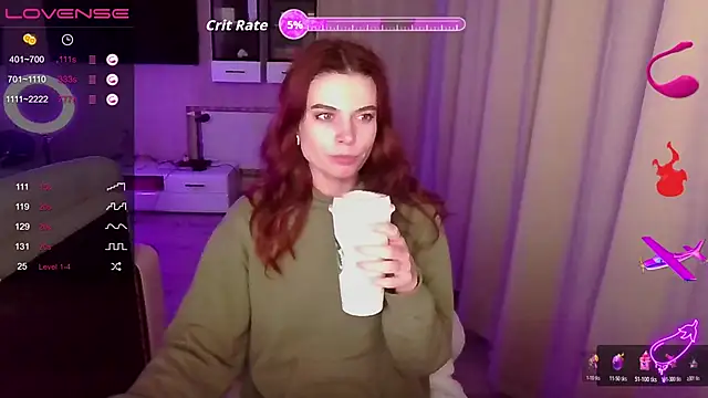 RinaDevil online show from October 29, 2025, 5:01 pm