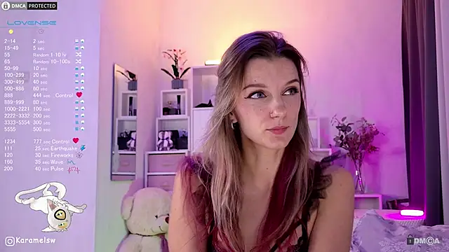 Karamelsw  online show from September 26, 2025, 10:38 pm