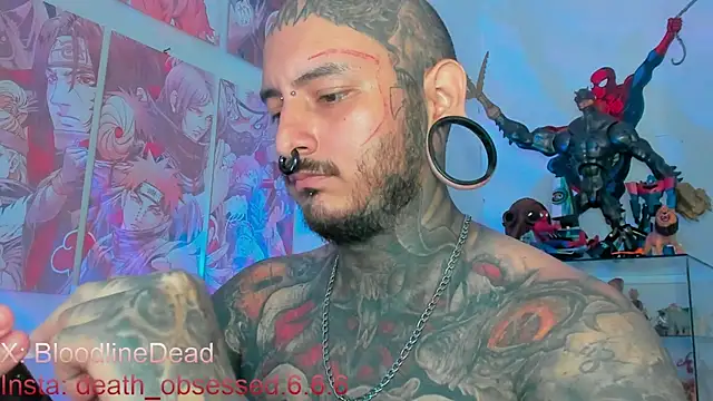 DEATHINK666XX online show from October 5, 2025, 5:47 pm