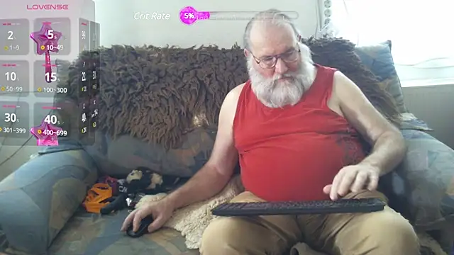 SexySantaC online show from January 20, 2025, 2:03 pm