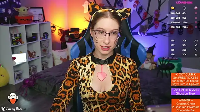 TheLaceyBloom online show from October 9, 2025, 1:28 am