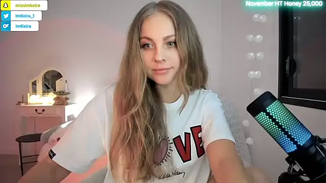 ImKeira online show from November 20, 2025, 7:14 pm