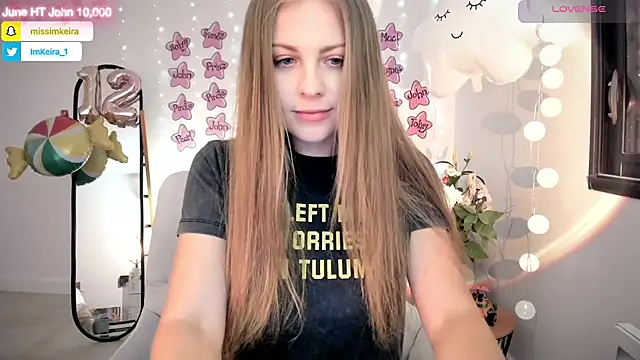ImKeira online show from June 15, 2026, 7:02 pm