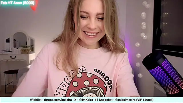 Snapshot of ImKeira chatting on February 3, 2025, 7:42 pm ImKeira online show from February 3, 2025, 7:42 pm