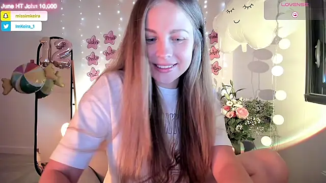 ImKeira online show from June 13, 2026, 12:36 pm