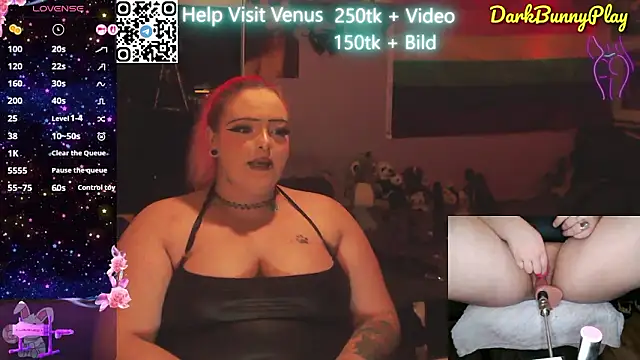 DarkBunnyPlay online show from February 26, 2026, 8:53 pm