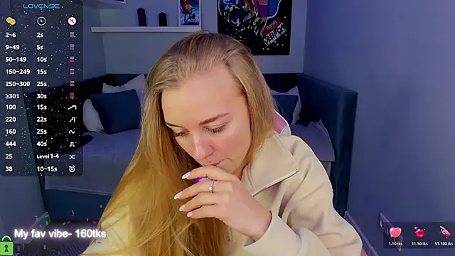 Barbie Lis online show from November 22, 2025, 12:54 am