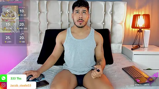 Snapshot of Jacob_Steele53 chatting on January 18, 2025, 9:24 pm Jacob Steele53 online show from January 18, 2025, 9:24 pm