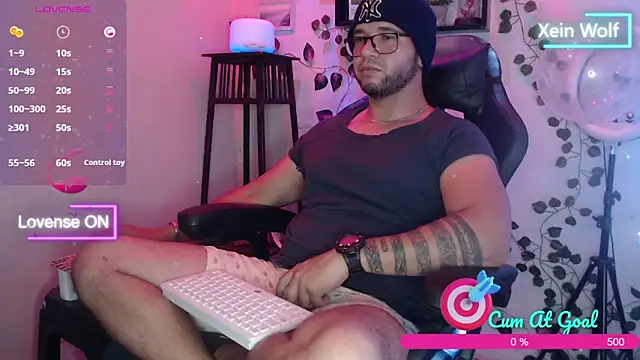 Xein WoIf online show from September 29, 2025, 3:35 am