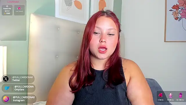 YuliCardona  online show from February 10, 2025, 8:10 pm