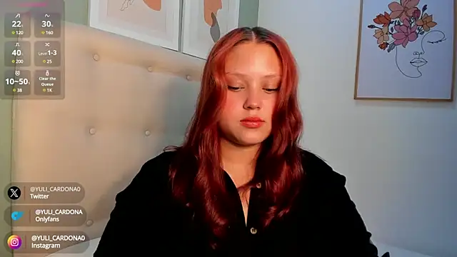 YuliCardona  online show from February 18, 2025, 8:25 pm
