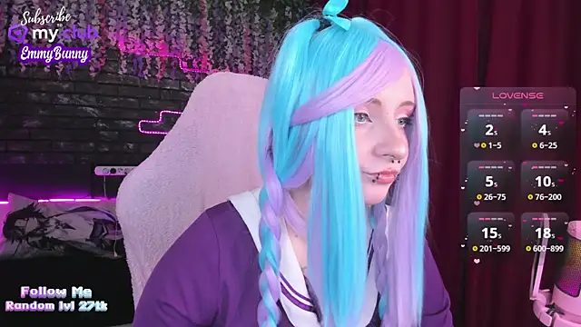 Snapshot of EmmyBunny chatting on February 22, 2025, 2:08 pm EmmyBunny online show from February 22, 2025, 2:08 pm