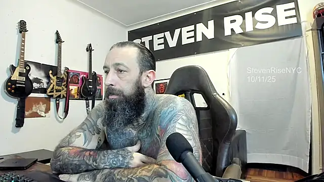 StevenRiseNYC online show from October 12, 2025, 12:12 am