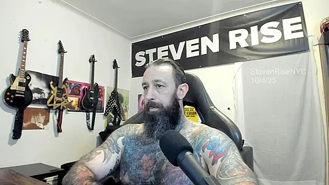StevenRiseNYC online show from October 6, 2025, 12:23 am