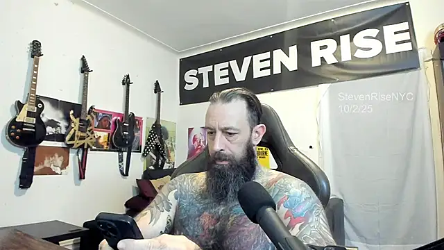 StevenRiseNYC online show from October 2, 2025, 2:20 pm