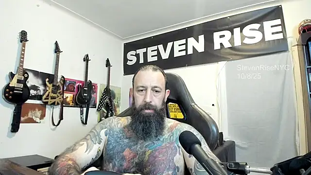 StevenRiseNYC online show from October 9, 2025, 12:44 am