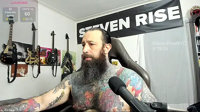 StevenRiseNYC online show from March 18, 2025, 10:58 pm