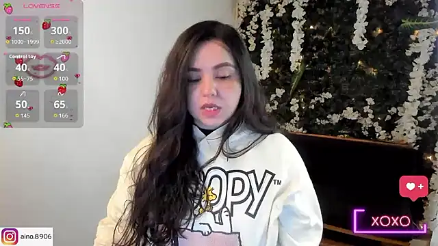 ainohacarter 89 online show from January 12, 2026, 1:07 pm